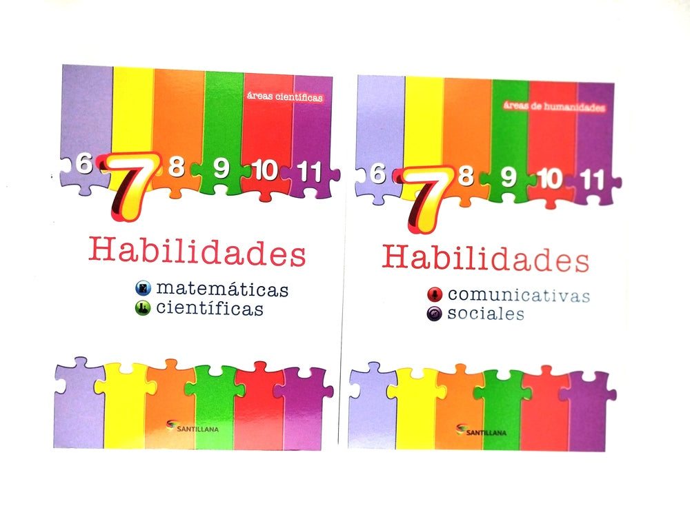 Habilidades 7 comunicativa sociales matemáticas y científicas kit by Varios