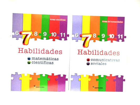 Habilidades 7 comunicativa sociales matemáticas y científicas kit