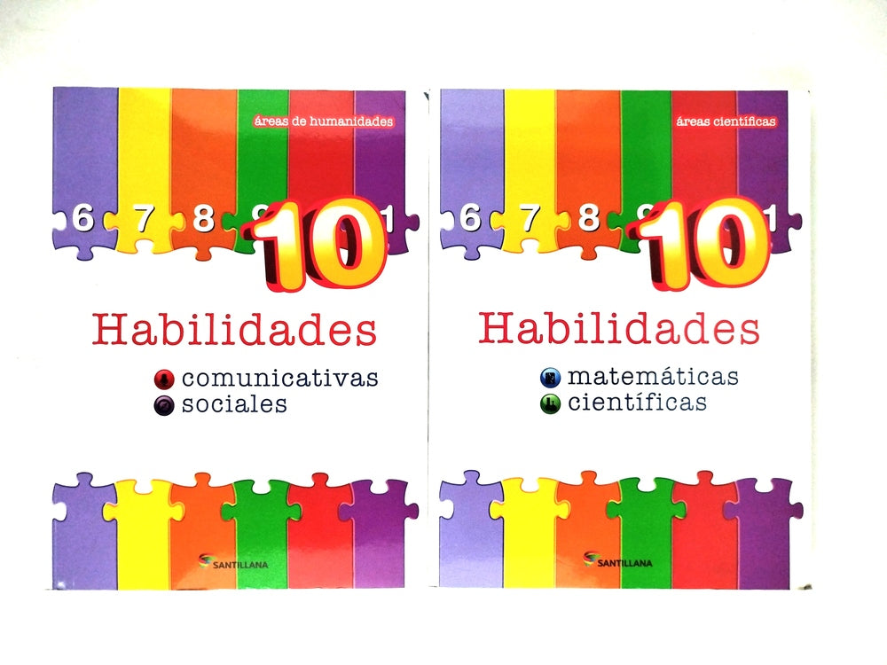 Habilidades 10 comunicativa sociales matemáticas y científicas kit by Varios