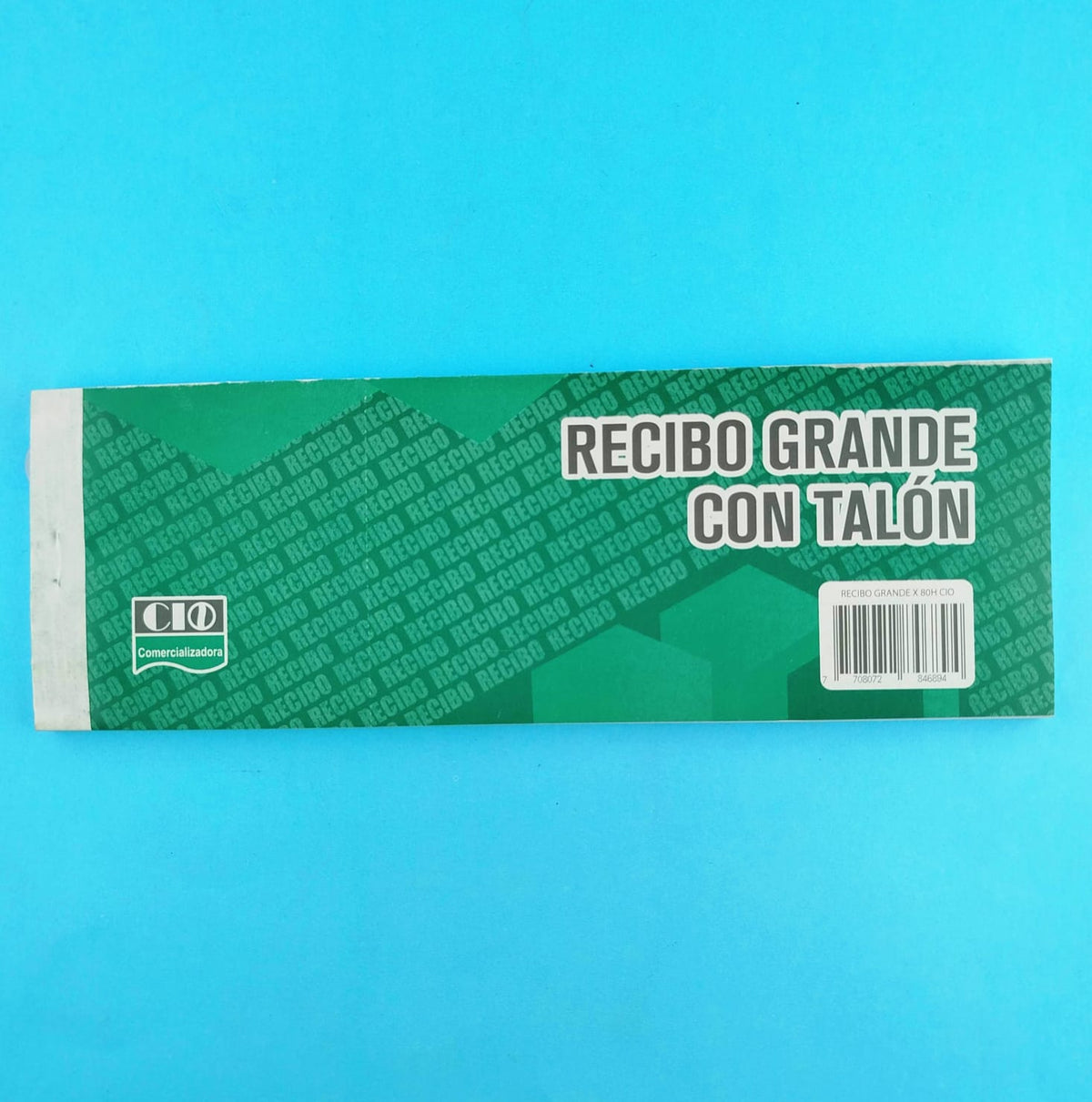 Recibo grande con talón CIO by CIO