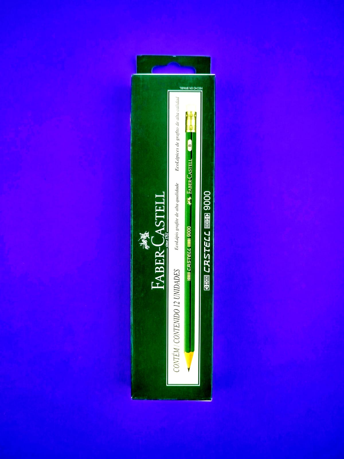 Caja de 12 lápices grafito graduado B Faber Castell by Faber Castell