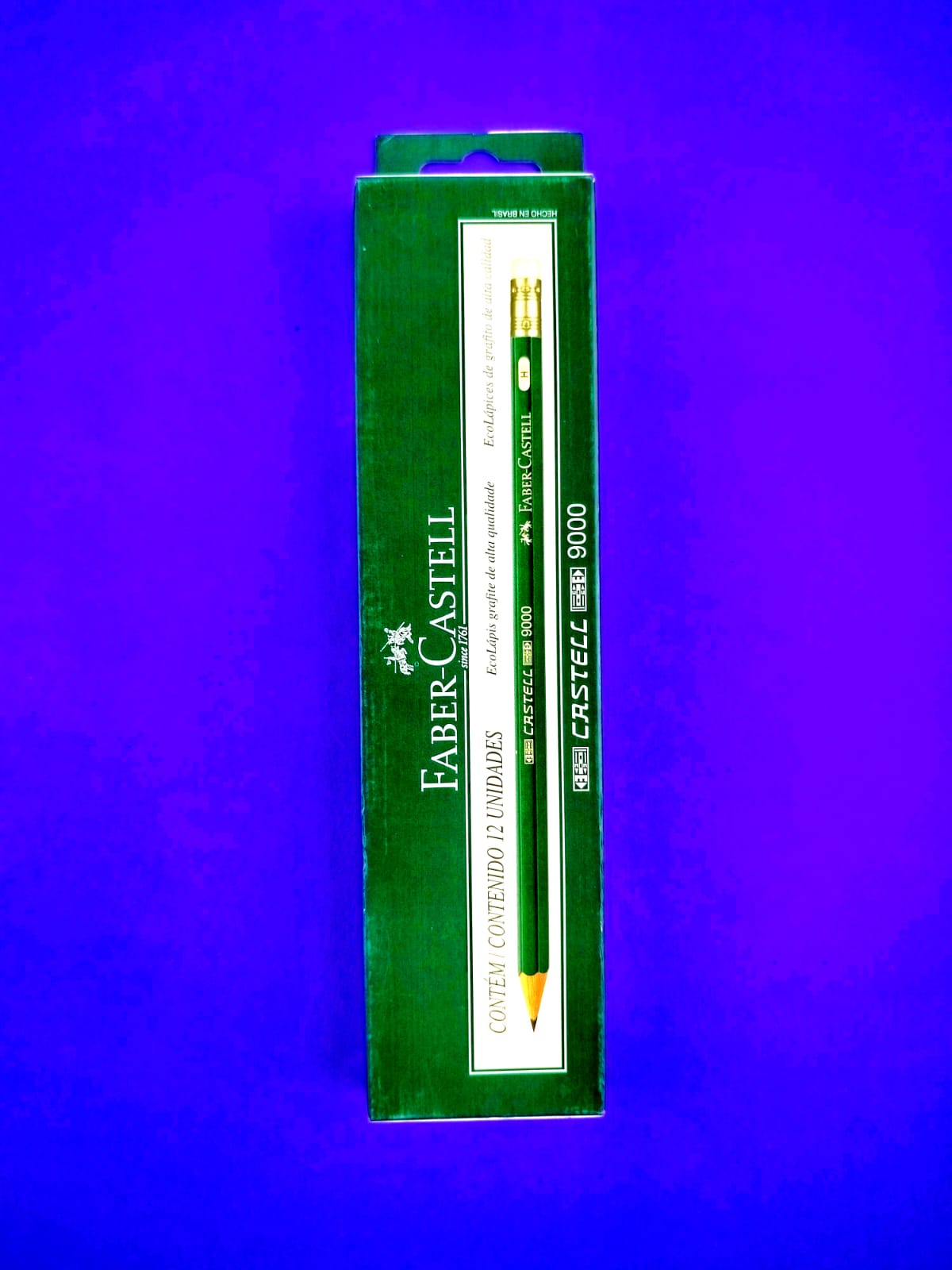 Caja de 12 lápices grafito graduado H Faber Castell by Faber Castell