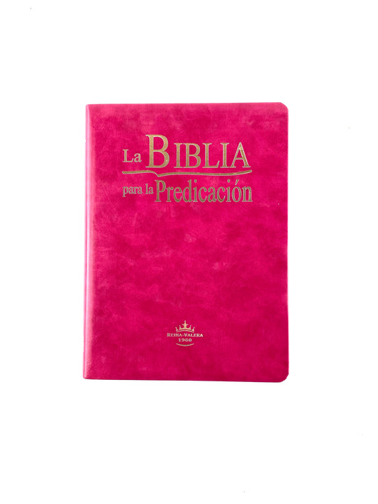 Biblia para la predicación púrpura con índice by Reina Valera 1960