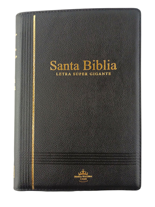 Biblia Valera 1960 Letra Super Gigante Cierre Negro e índice by Reina Valera 1960
