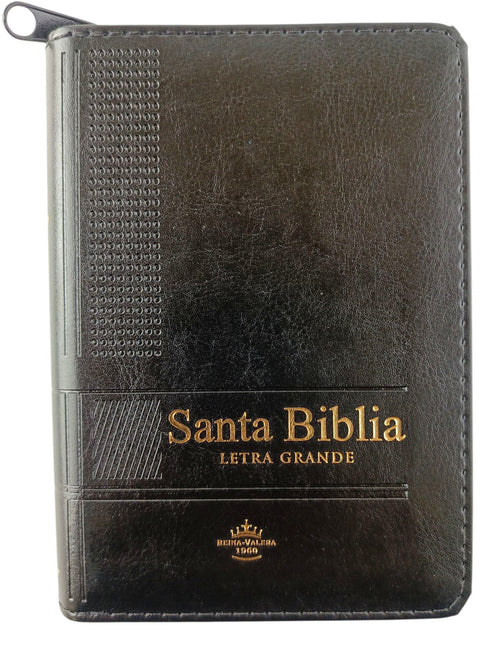 Biblia RVR 1960 Negra bolsillo Letra Grande by Reina Valera 1960