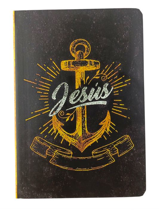 Biblia RVR 1960 Letra Grande Ancla, tapa flexible, borde dorado, sin cierre