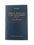 Obras morales y de costumbres (moralia) IV by Plutarco
