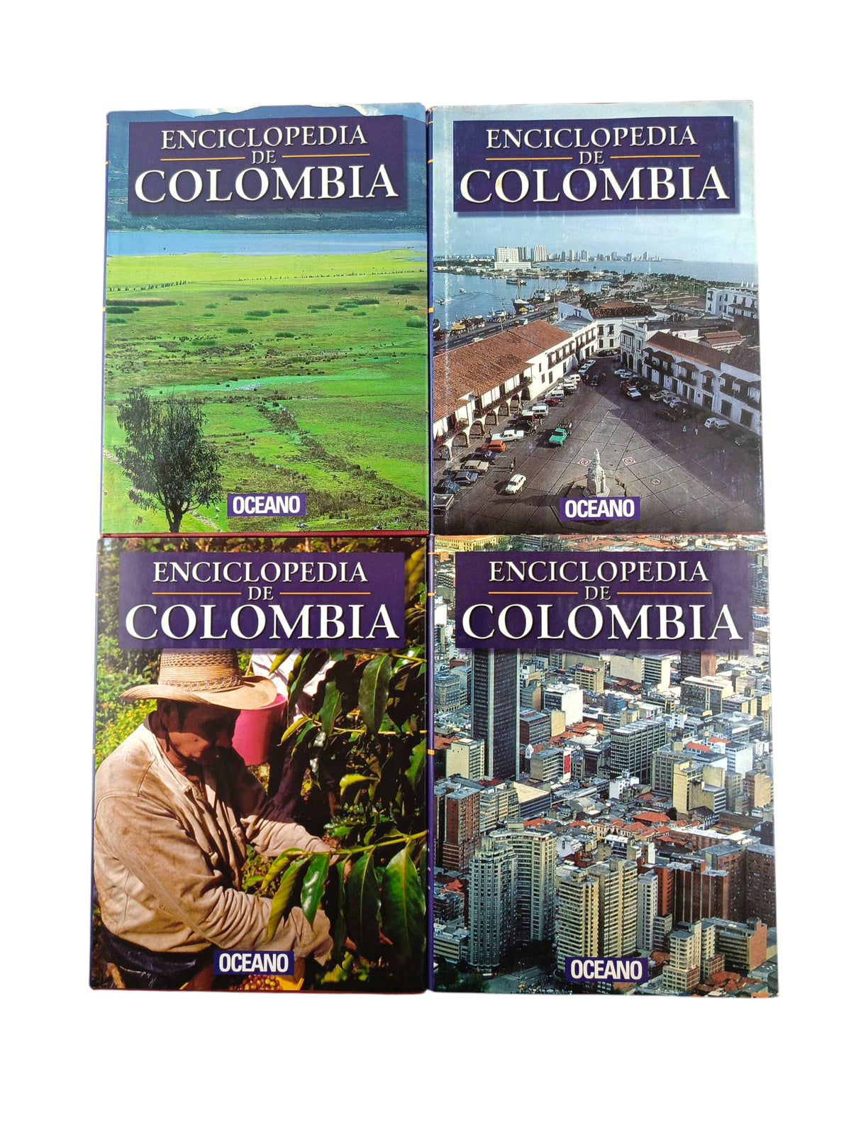 Enciclopedia De Colombia En 4 Tomos by Varios