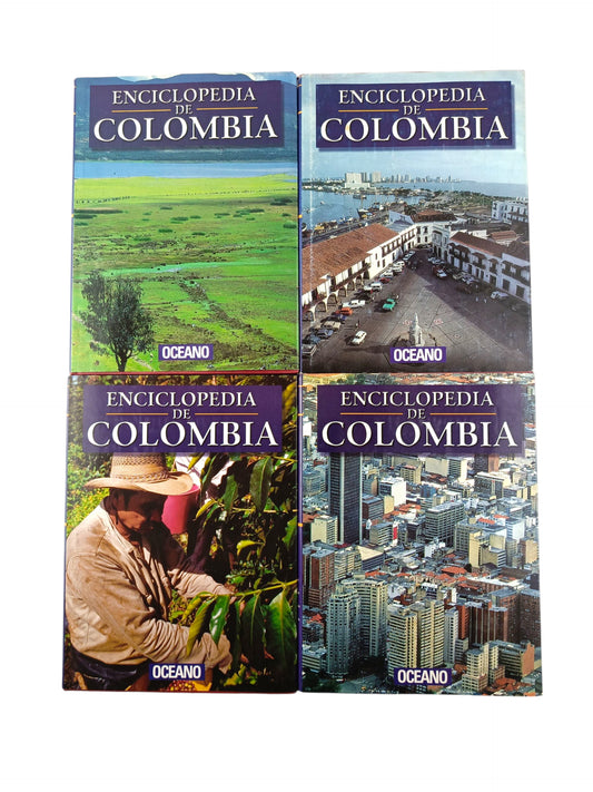 Enciclopedia De Colombia En 4 Tomos