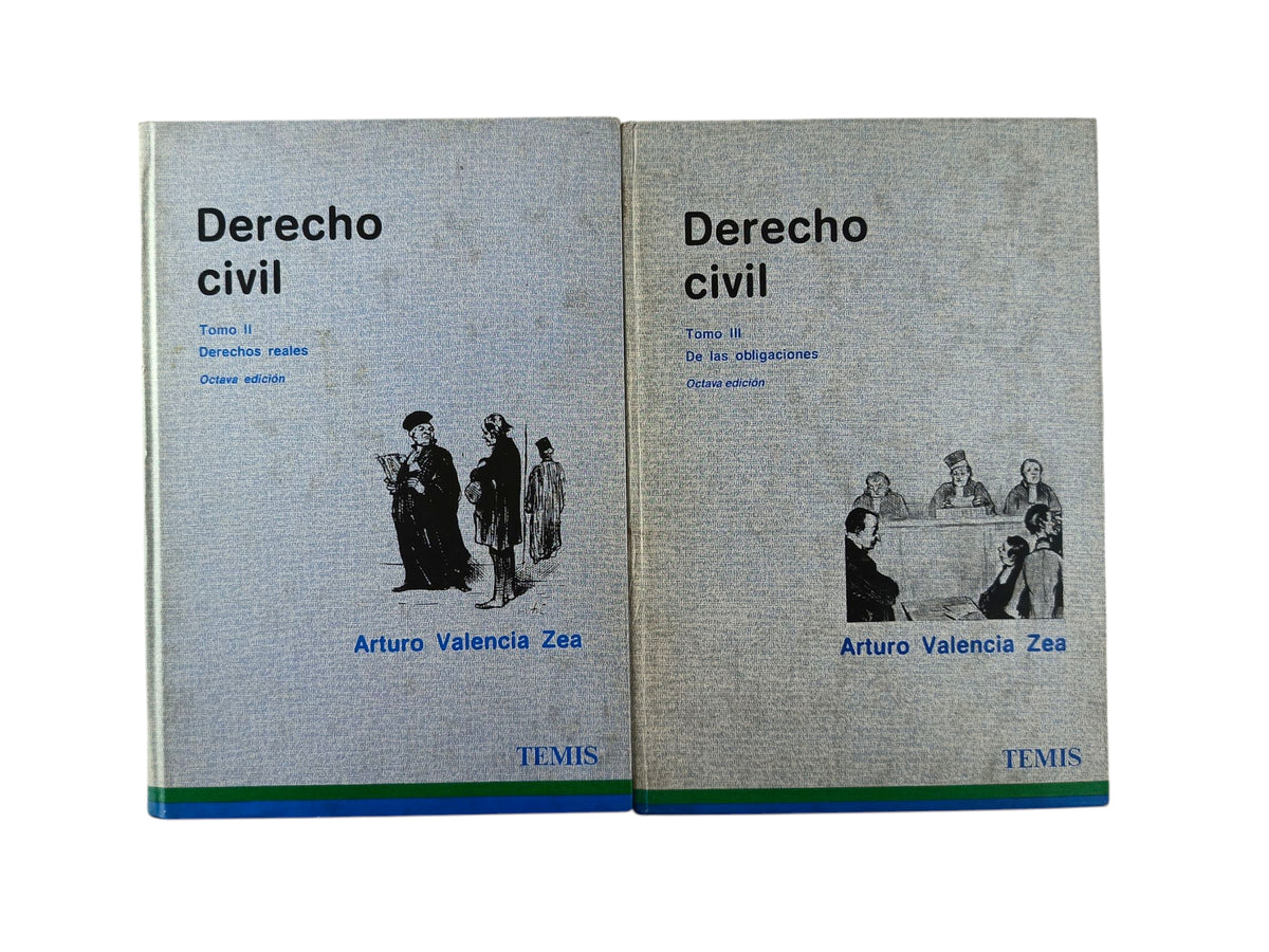 Derecho civil Tomo II y III by Arturo Valencia Zea