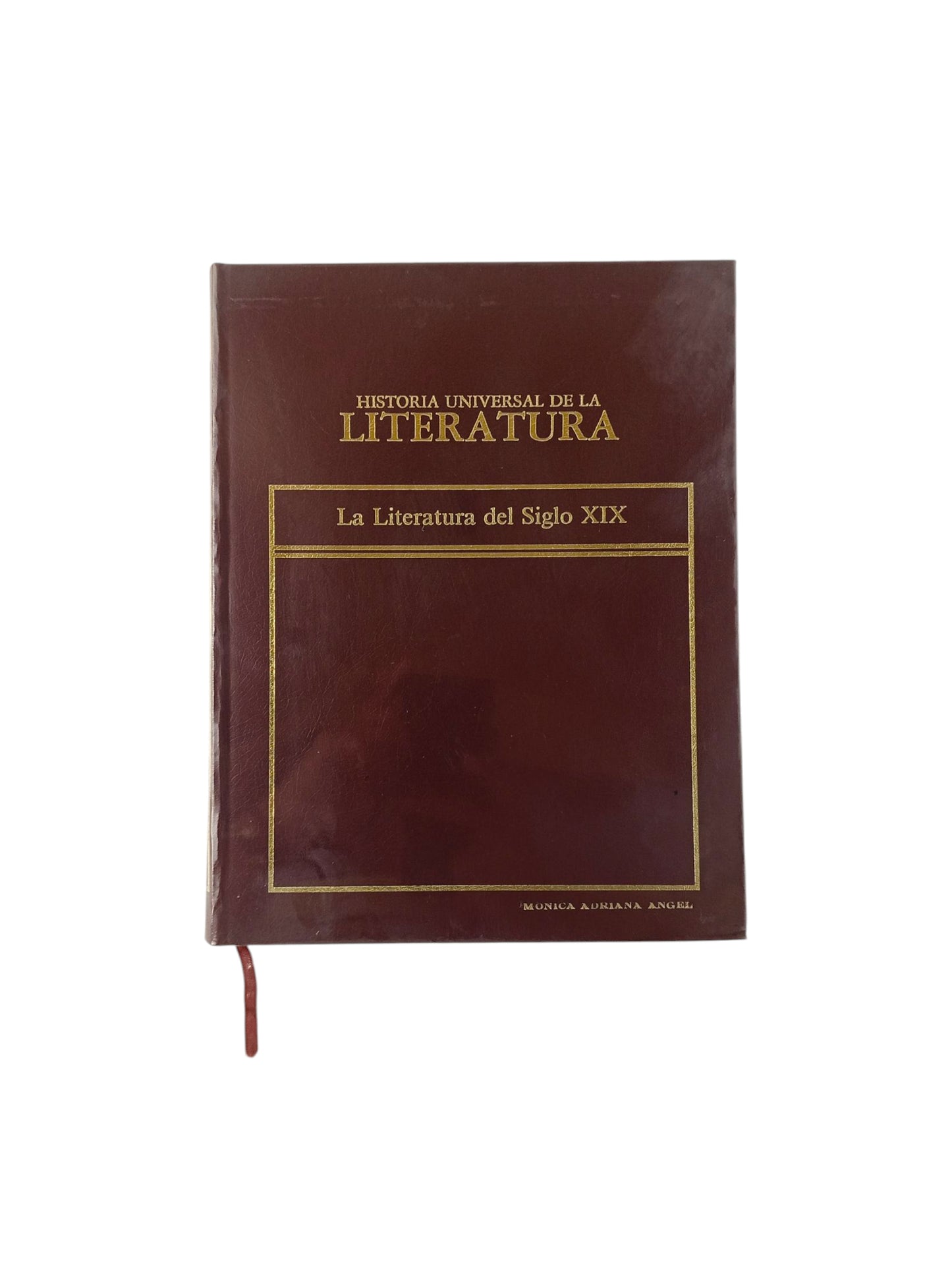 Historia Universal de la Literatura IV La Literatura del siglo XIX