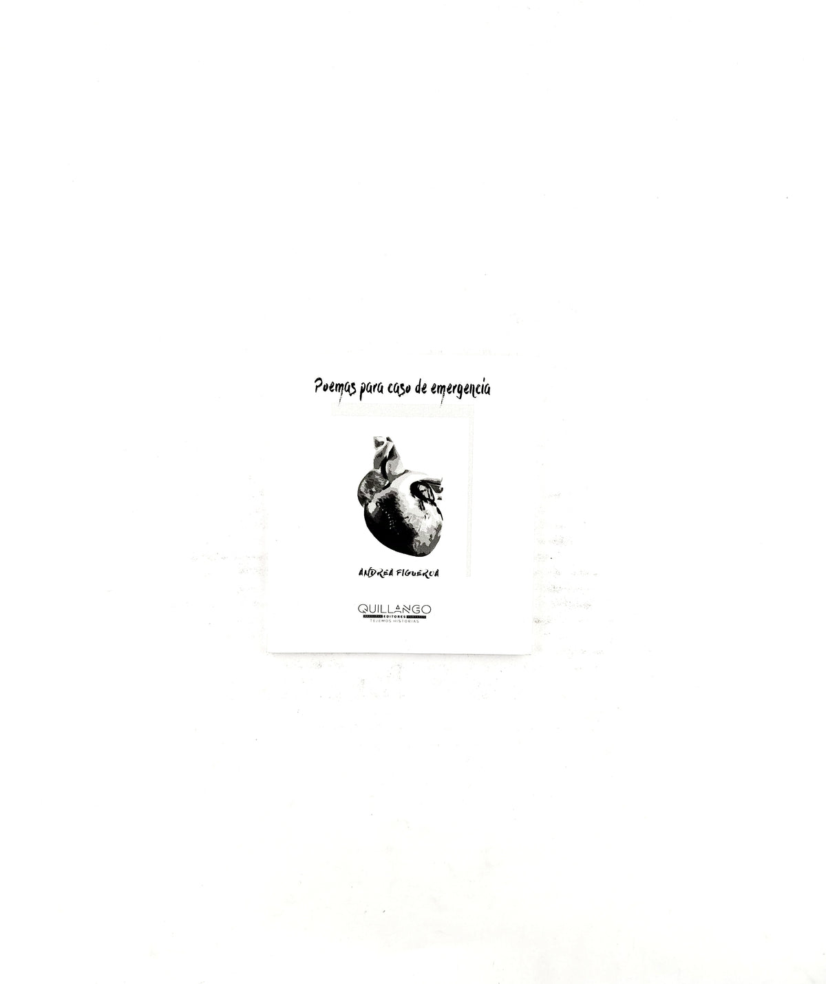 Poemas para casos de emergencía by Andrea Figueroa