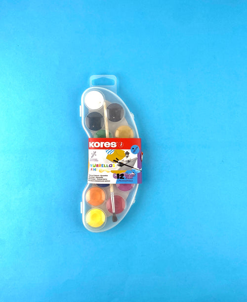 Acuarelas kores akuarellos mini x 12 by Kores