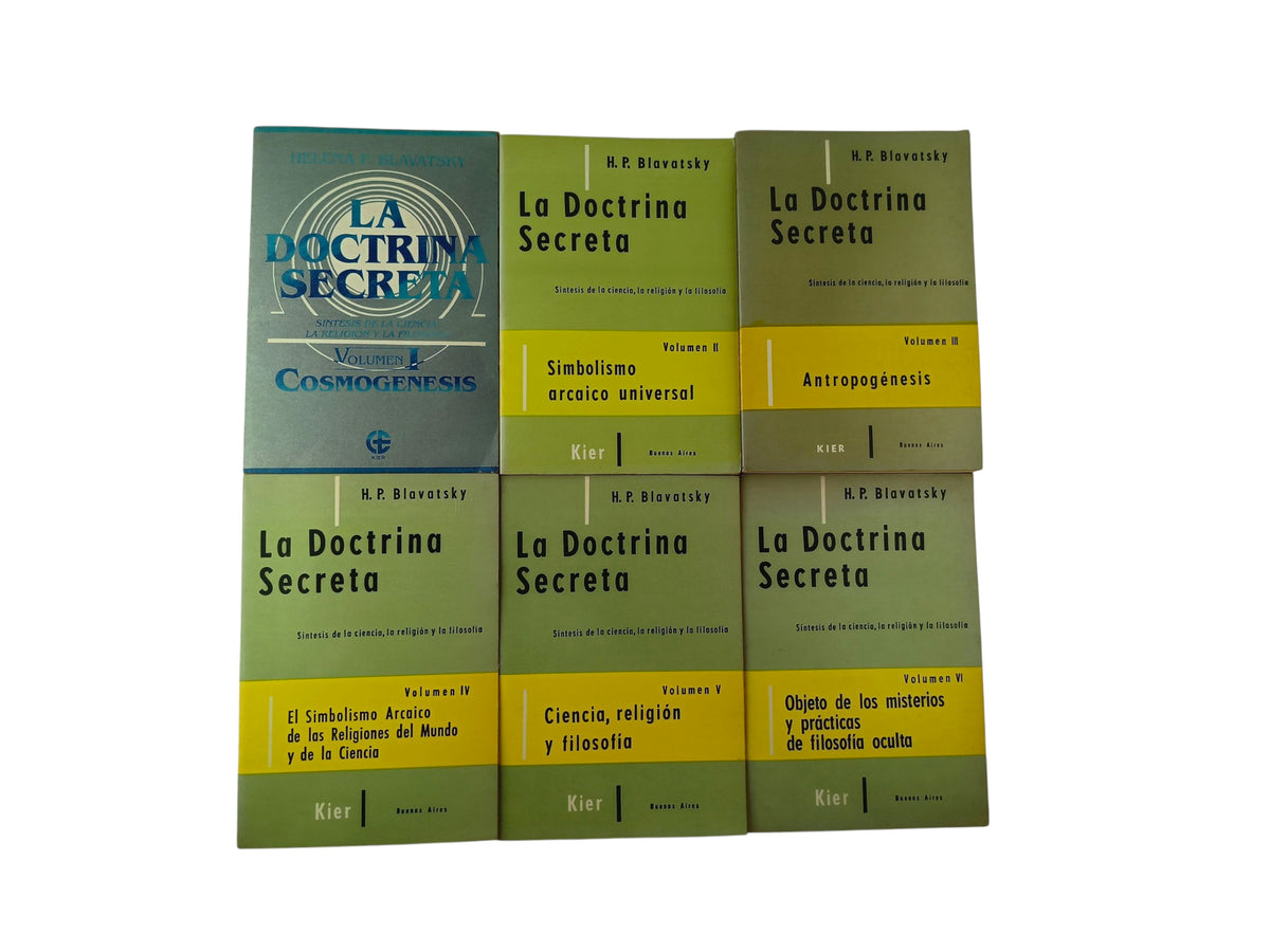 La Doctrina Secreta 6 Tomos by H.p. Blavatsky