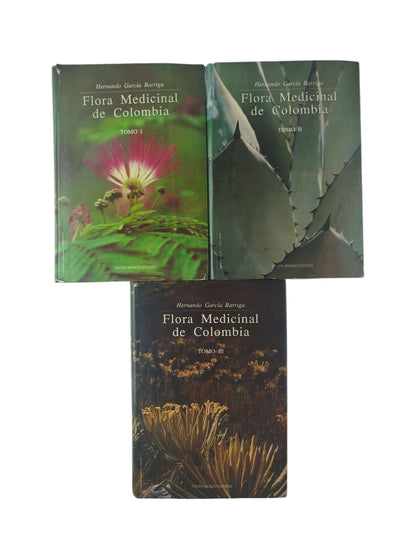 Flora medicinal de Colombia 3 tomos