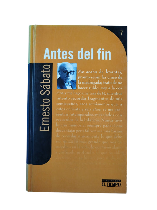 Antes Del Fin by Ernesto Sábato