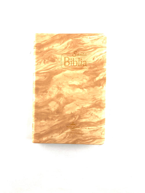 Biblia rvr 1960 tipo agenda beige by Reina Valera 1960