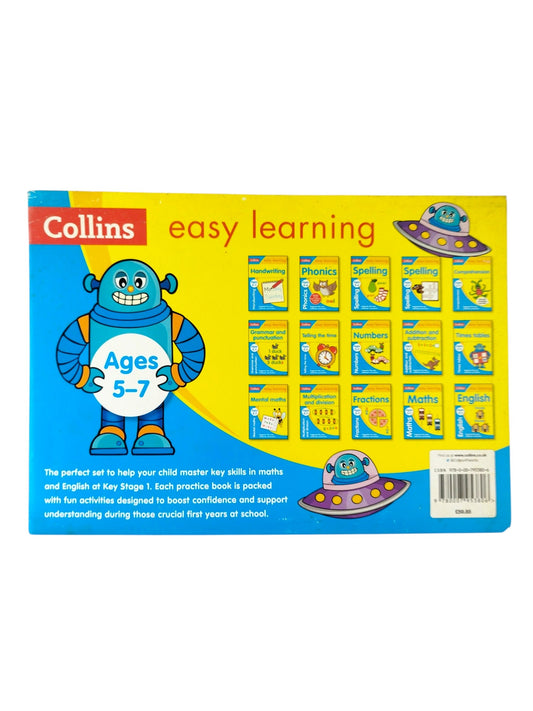 Collins Easy Learning Age 5-7 15 volumes by Varios