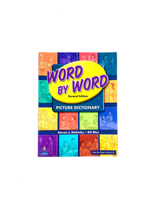 Word By Word Second Edition Pictore Dictionary