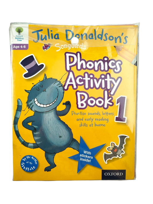 Phonics Activity Book Age 4-6:10 issues by Julia Donaldson