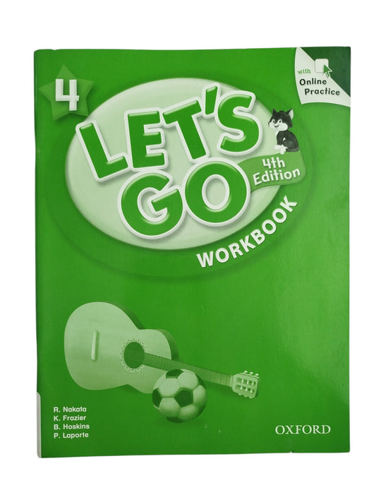 Let's Go 4 Workbook with Online Practice Pack by Varios
