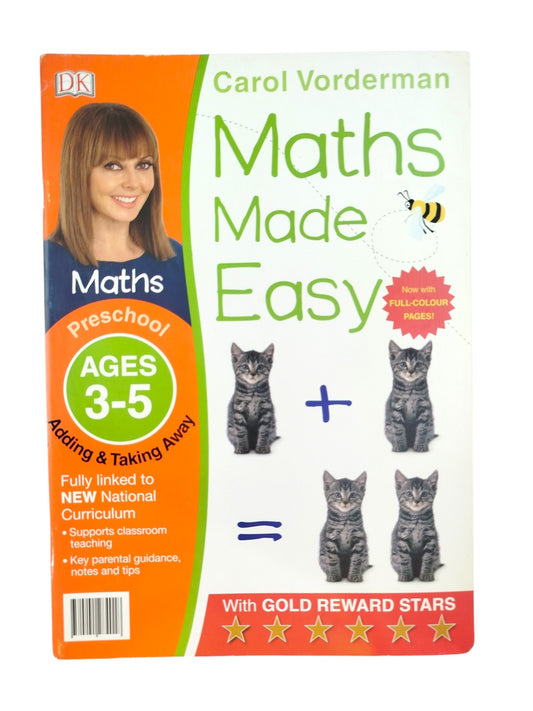 Maths Made easy Ages 3-5 by Carol Vonderman