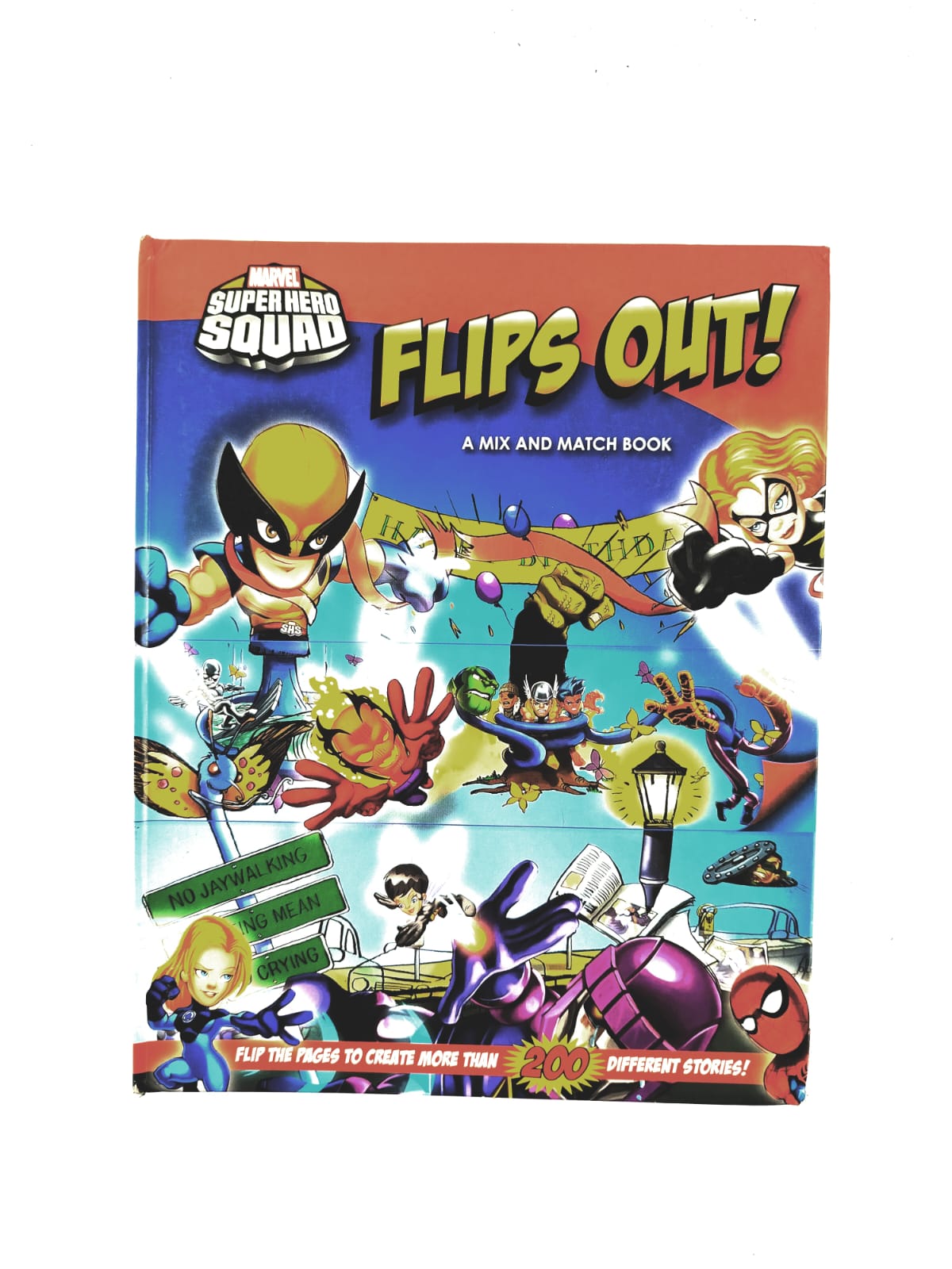 Marvel superhero squad Flips out!