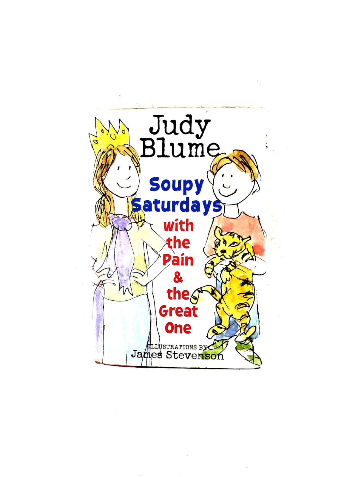 Soupy saturdays with the pain & the great one by Judy Blume