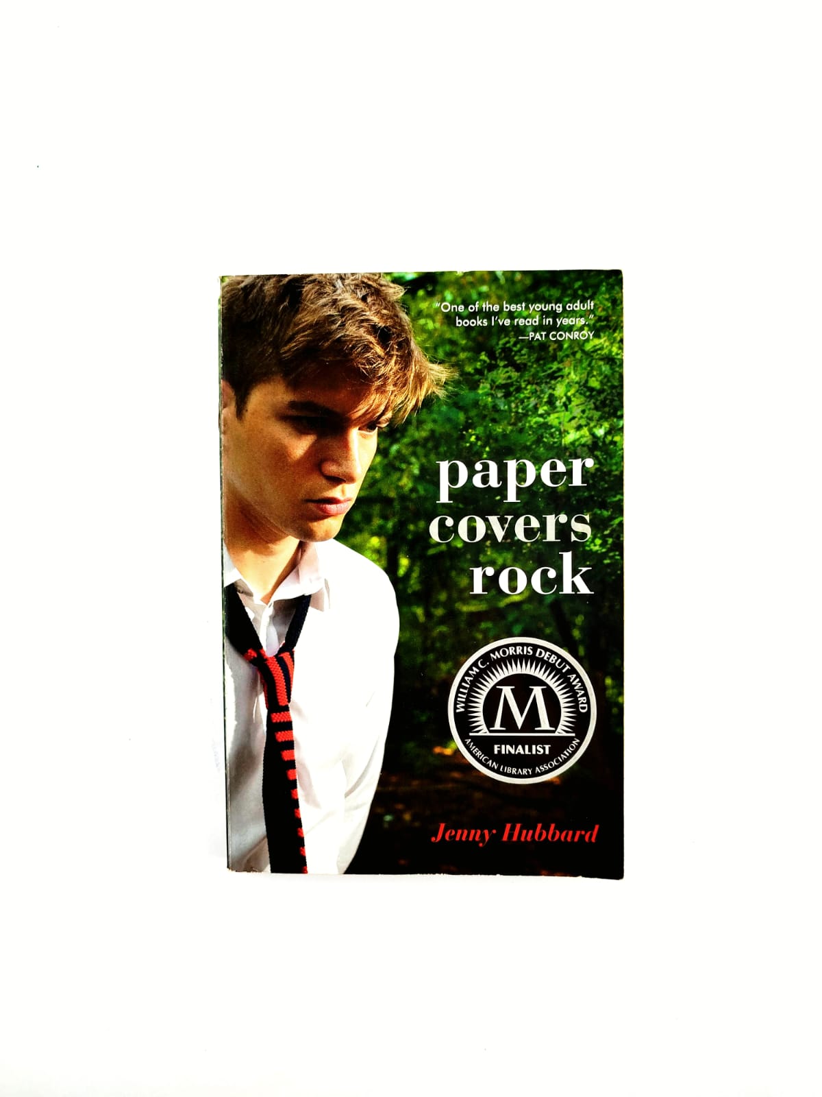 Paper covers rock by Jenny Hubard