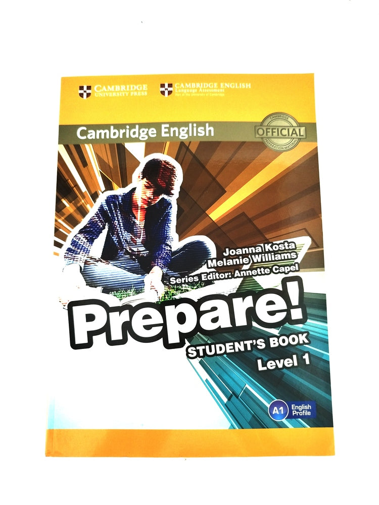 Prepare! student´s book level 1 by Varios