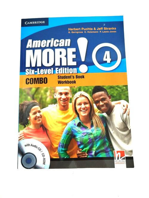 American more 4 combo student´s book workbook by Varios