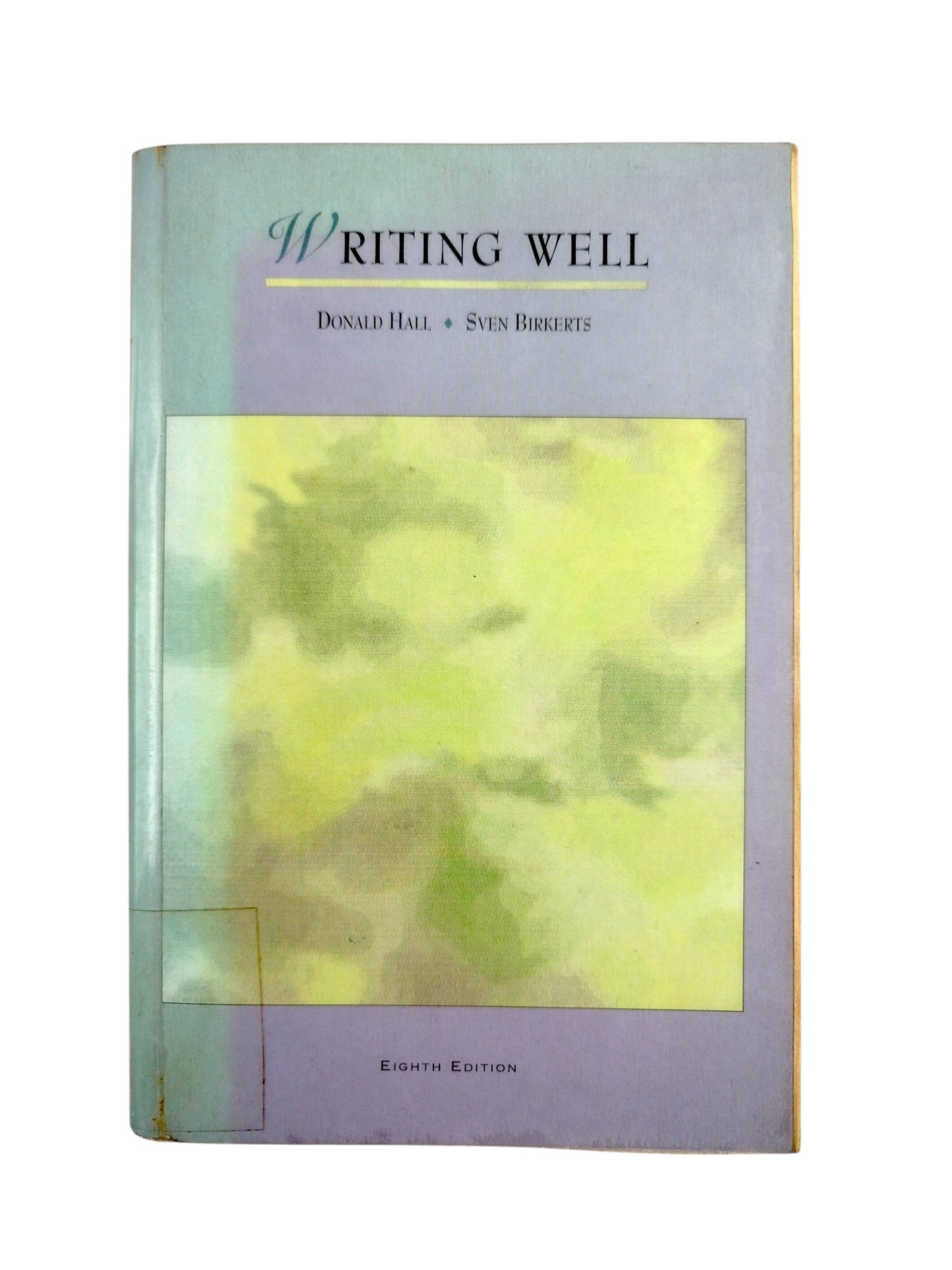Writing Well 8th Edición by Donald Hall