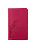 Biblia promesas fucsia canto plateado sin cierre by Reina Valera 1960