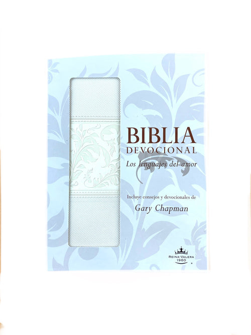 Biblia devocional los lenguajes del amor rvr 1960 blanco by Reina Valera 1960