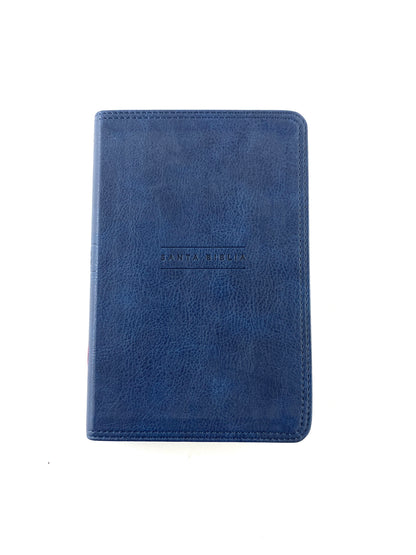 Biblia NVI 2022 ultra fina tamaño compacto azul marino by Nueva versión internacional
