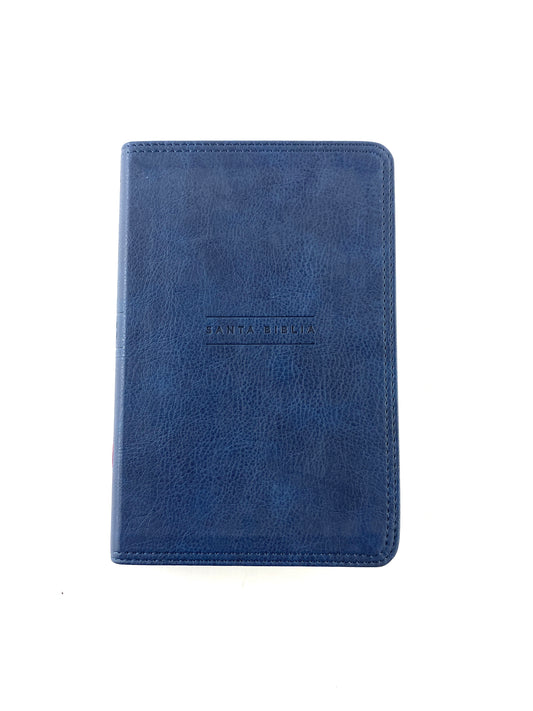 Biblia NVI 2022 ultra fina tamaño compacto azul marino by Nueva versión internacional