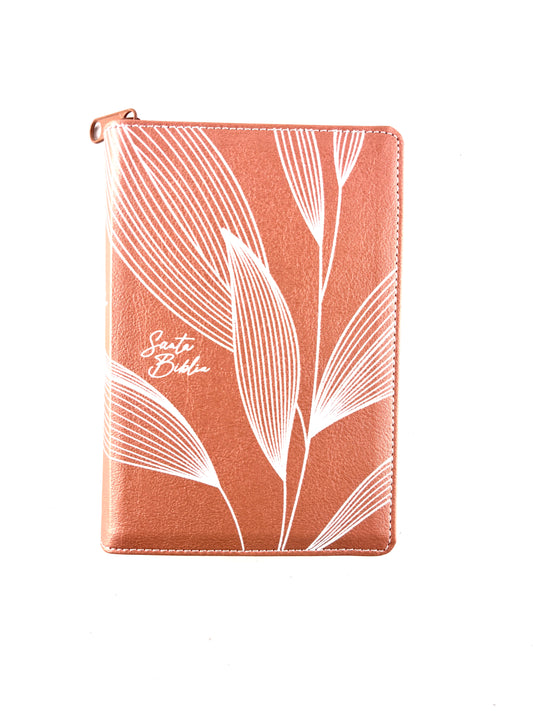 Biblia de las américas edición bolsillo oro rosa con cierre by Nueva Traducción Viviente