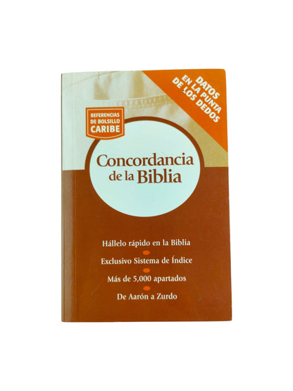 Concordancia de la biblia de bolsillo by Referencias de bolsillo caribe