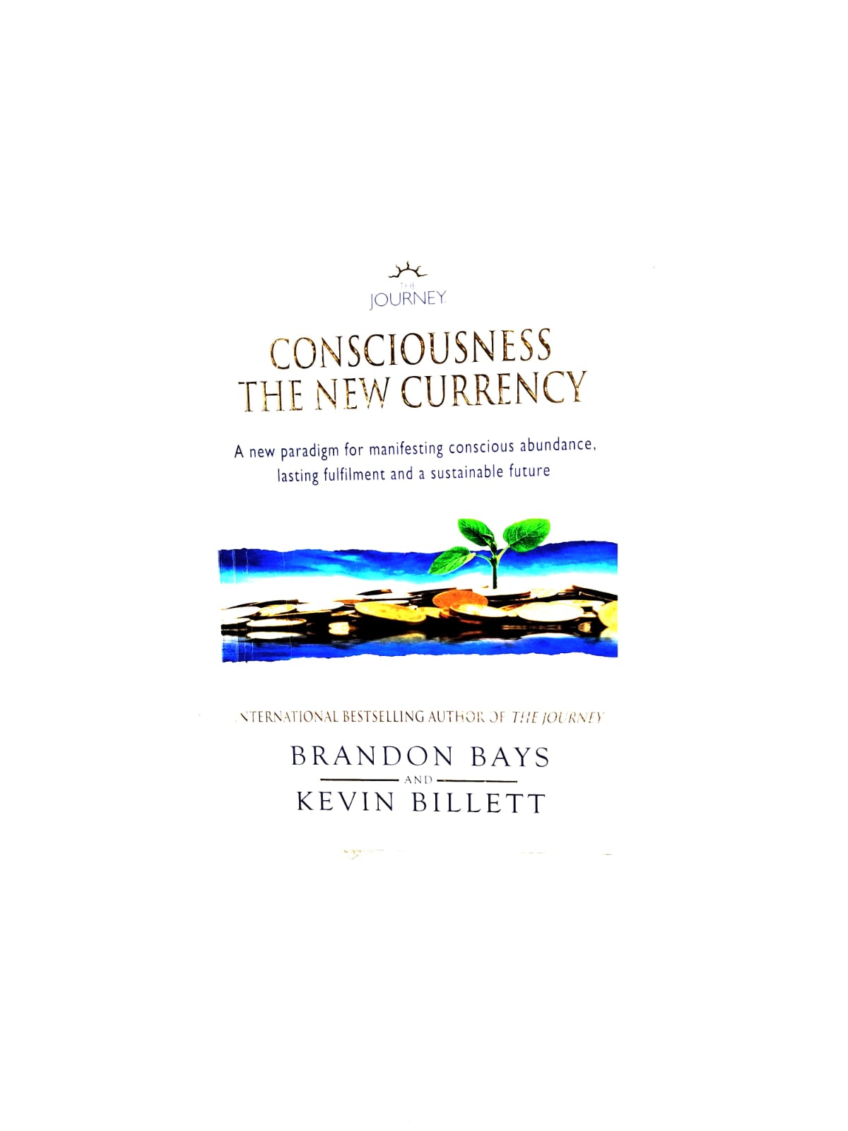 Consciousness the new currency: A new paradigm for manifesting conscious abundance, lasting fulfilment and a sustainable future by Brandon Bays and Kevin Billett