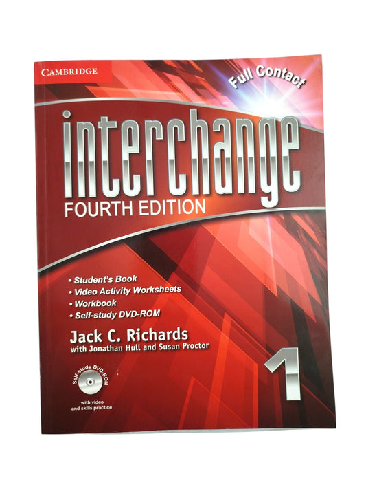 Interchange Level 1 Full Contact Fourth Edition by Jack C. Richards