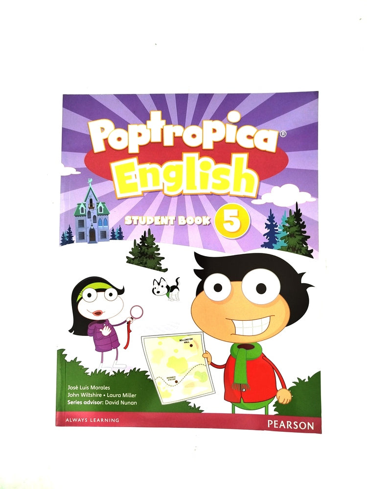 Poptropica english 5 student´s book by Varios