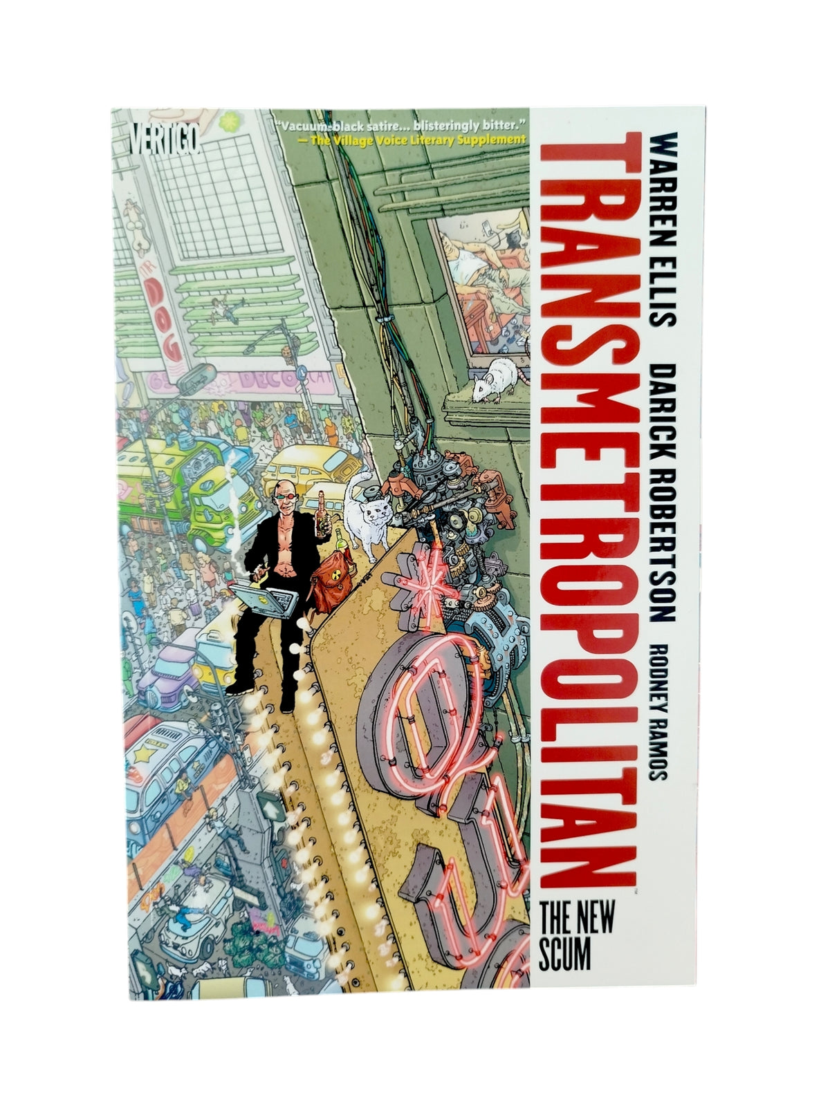 Transmetropolitan, Vol. 4: The New Scum by Warren Ellis Darick Robertson