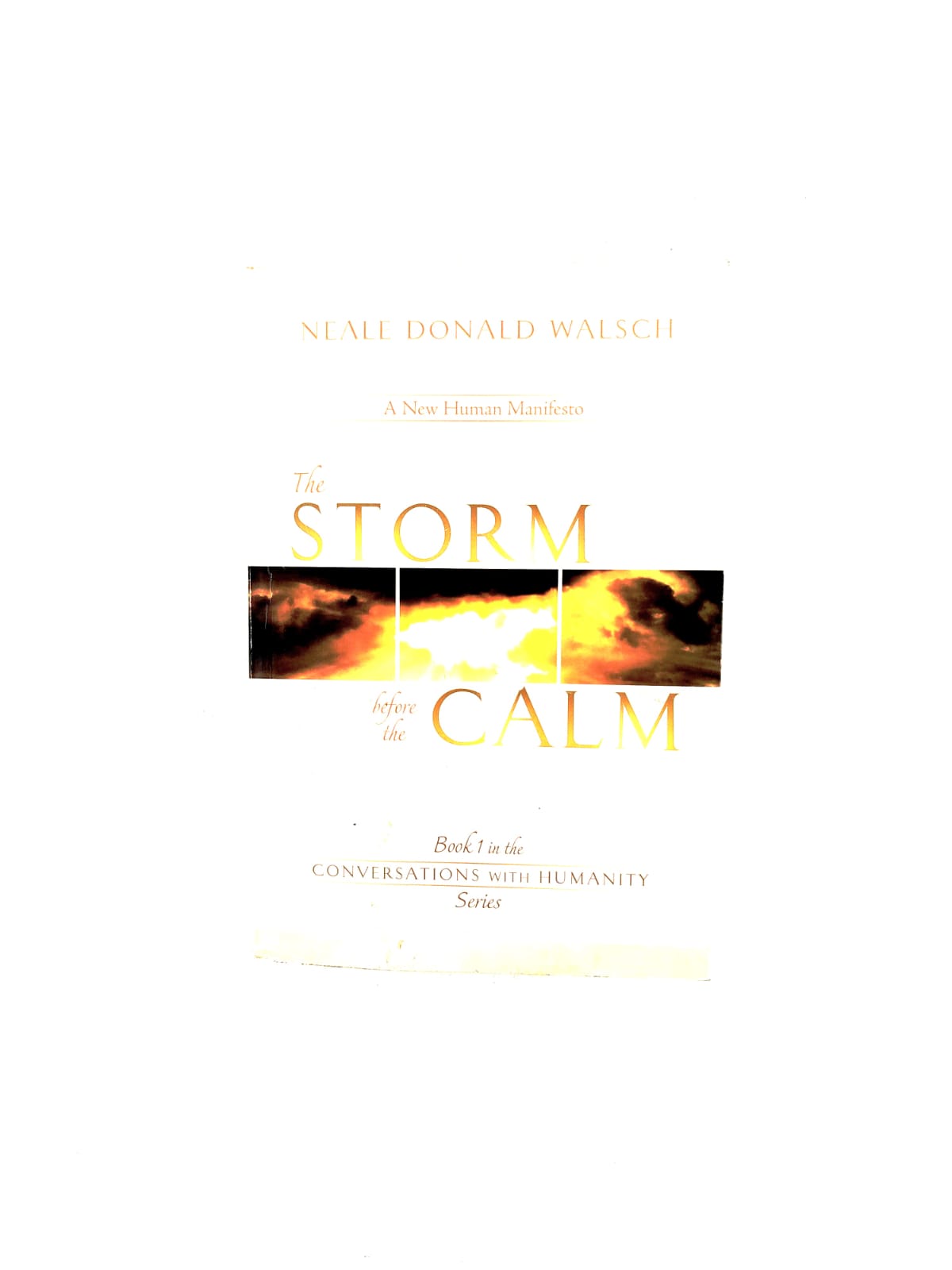 The storm before the calm by Neale Donald Walsch