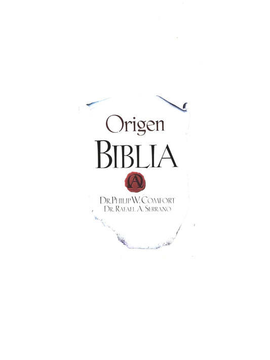 El origen de la biblia