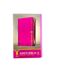 Biblia ntv tipo agenda fucsia zíper by Nueva Traducción Viviente