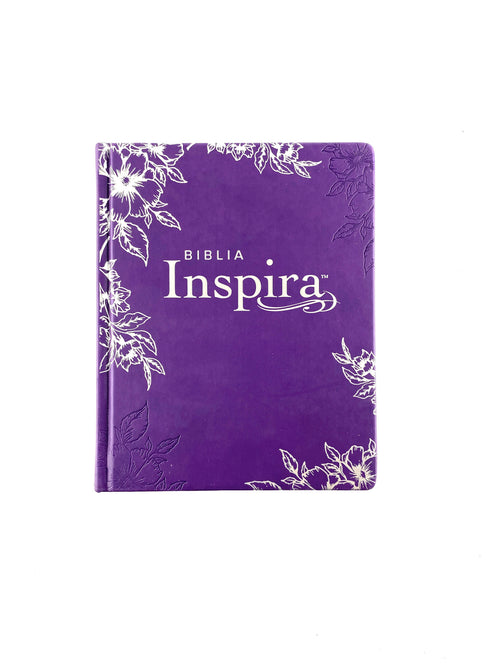Biblia inspira ntv morado pasta dura by Nueva Traducción Viviente