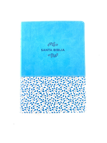 Biblia NTV referencia ultrafina letra grande azul