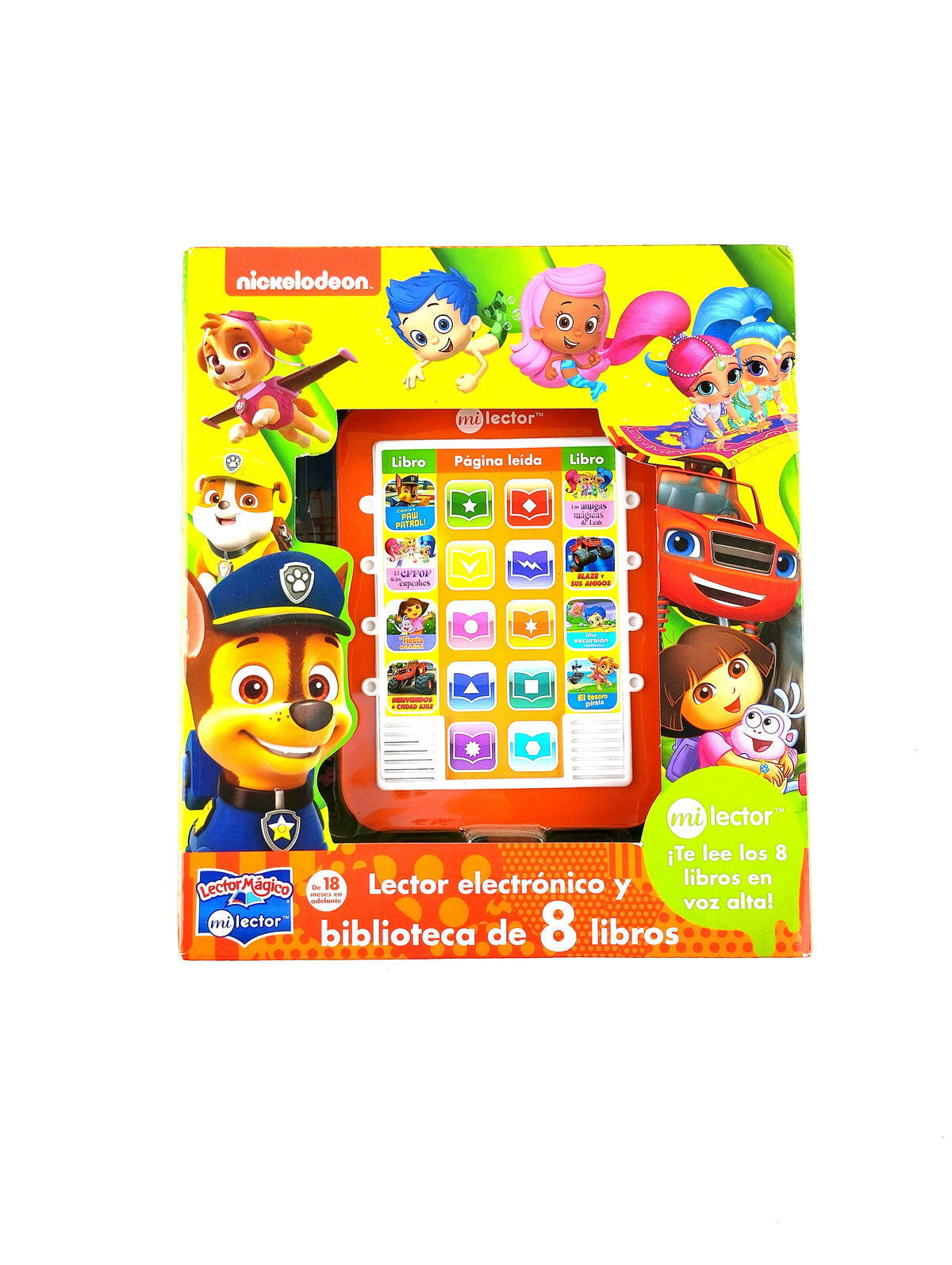 Lector mágico nickelodeon by varios Autores