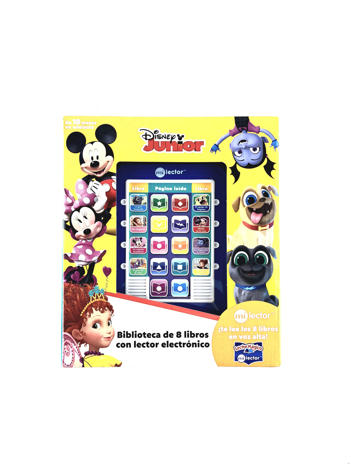 Lector magico multi disney biblioteca de 8 libros (CAJA) by Varios