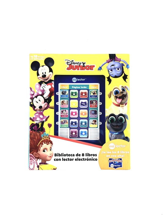 Lector magico multi disney biblioteca de 8 libros (CAJA)